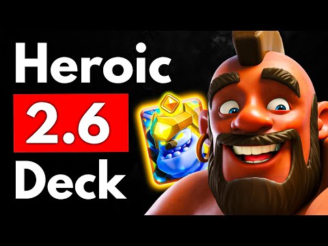 I Tested the HEROIC 2.6 Hog Cycle Deck in Clash Royale