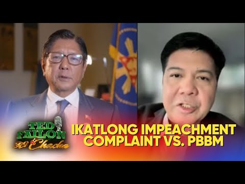 Defensor sa ikatlong impeachment laban kay Pres. Bongbong Marcos | Ted Failon & DJ Chacha