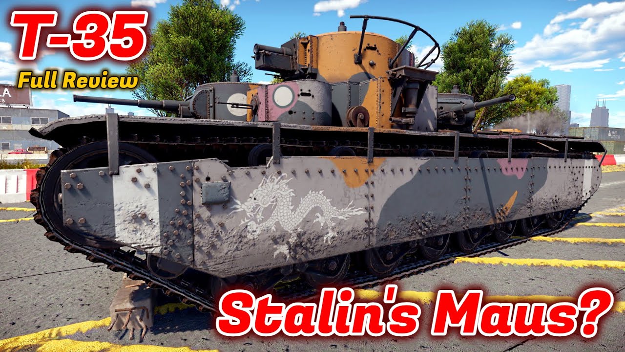 T-35 Full Review - Should You Buy It? The 1.3BR Noob Bully [War Thunder]