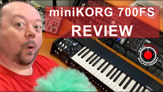 Video thumbnail for Korg miniKORG 700FS Review - A Sound Designers Thoughts. by GEOSynths
