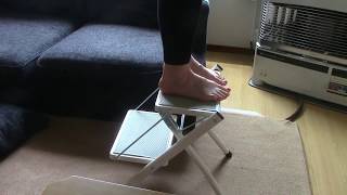 サンワダイレクト 踏み台 折りたたみ 脚立を使ってみた