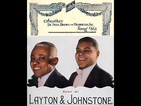 Without You Sweetheart by Layton & Johnston, 1928