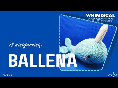 Ballenita Reto Amigurumis #Dia8