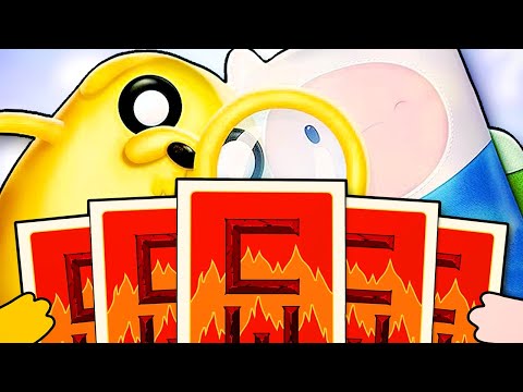 They Made This Adventure Time Card Game REAL? (Card Wars)