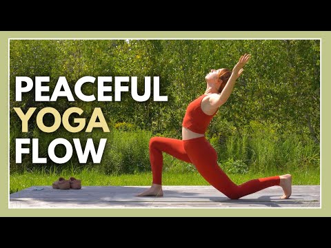 30 min Peaceful Slow Yoga - Minimal Cues & Lots of Silence