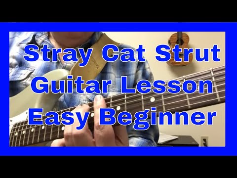 Stray Cat Strut Guitar Lesson Easy Beginner