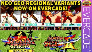 NEO GEO Arcade Regional Variants Now Available On Evercade - Neo Geo Arcade 1 to 3!