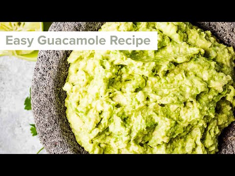 Easy Guacamole Recipe