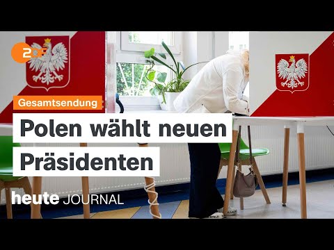 heute journal from 01.06.2025 Runoff election in Poland, drone attacks by Ukraine, US dollar weakens