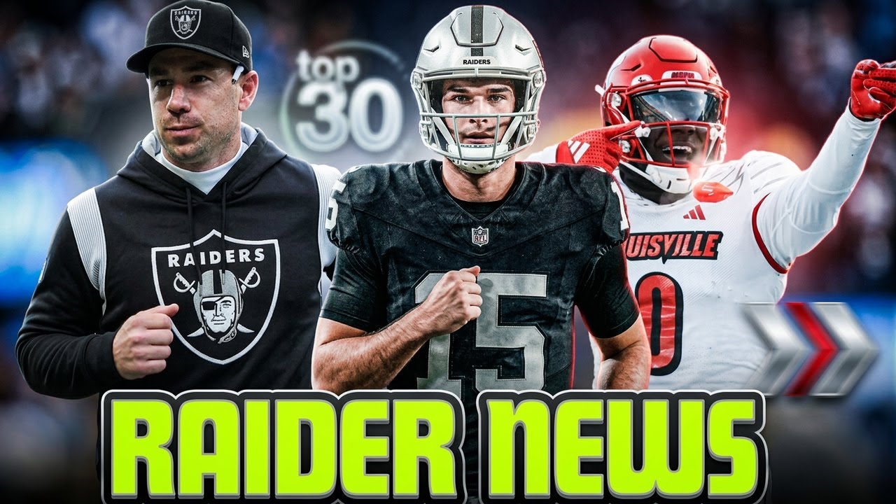 Raiders : Top 30 visits, BIG Fernando Mendoza visit Chris Bell visit