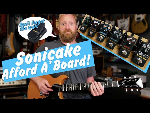SONICAKE AFFORD-A-BOARD - Wah/Envelope/Dist/Chorus/OD/Mod/Verb - #affordaboard #60cyclehum
