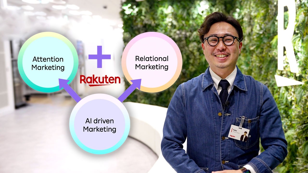 [RNN]楽天が３マーケティング手法の組み合わせで、広告の新たな未来を拓く
