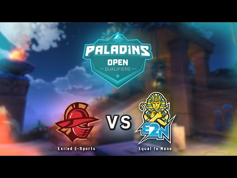 E2N vs Exiled E-Sports,  Open Bracket Qualifiers EU @TheRudeTV..