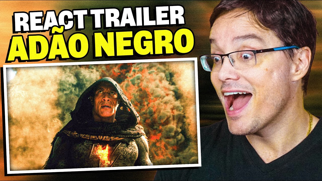 REACT TRAILER ADÃO NEGRO | Trailer Oficial Legendado