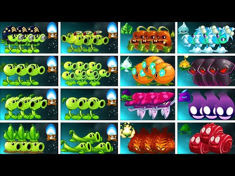 Random 16 Plants & Mint Battlez - Who Will WIn? - Pvz 2 Plant vs Plant