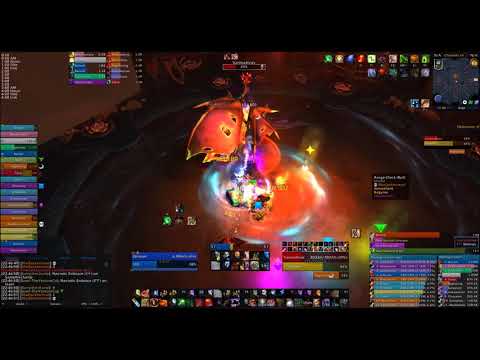 The Misty Moon Massive vs. Varimathras (Mythic) - Enhancement Shaman PoV (NO MUSIC)