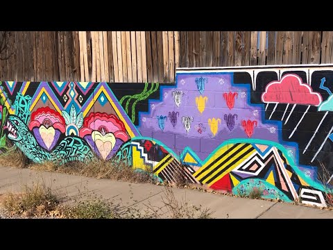 Detalhe do mural Fronteras y Semillas: Cobra