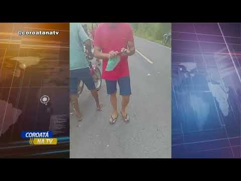 ACIDENTE É REGISTRADO NA MA-020 ENTRE COROATÁ E PERITORÓ, NO KM 14