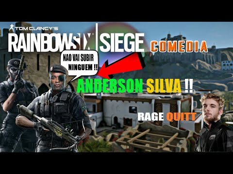 ANDERSON SILVA JOGANDO RAINBOW SIX KKKKKKKKKKKK