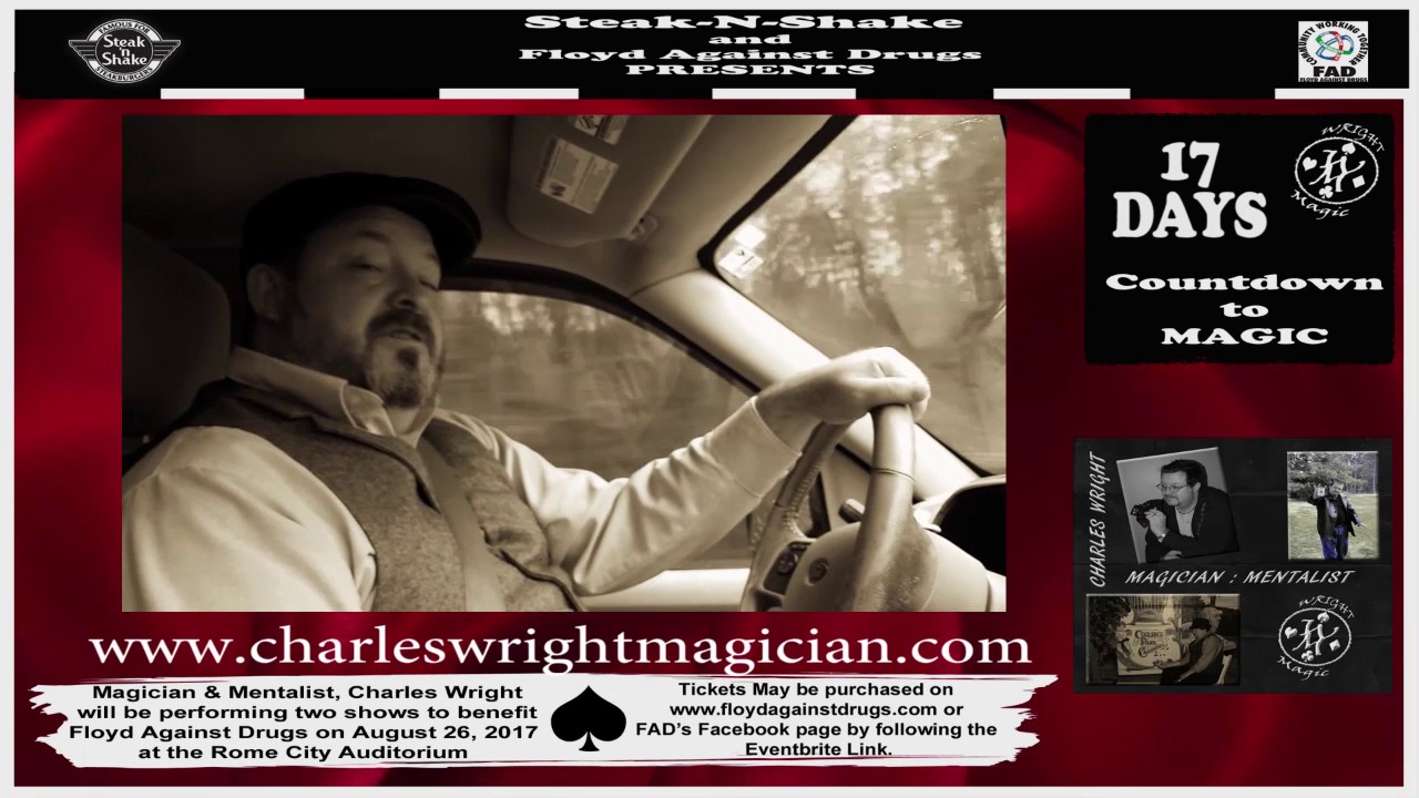 Promotional video thumbnail 1 for Charles Wright Magician