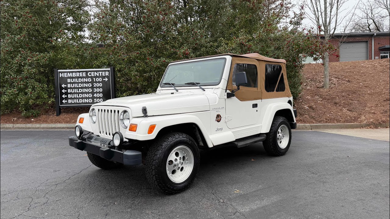 1998 Jeep Wrangler TJ Sahara 4.0 - 91k miles, Super Clean!