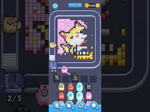 Pixel Flow Level 2518 Walkthrough