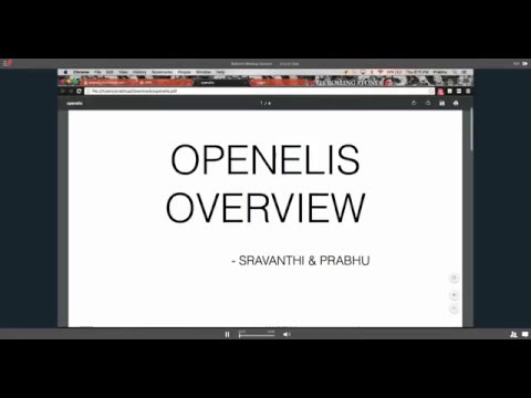 Bahmni OpenELIS Overview (Online session on 28-Jan-2016)