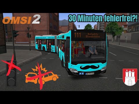 OMSI 2 – 30 Minuten FEHLERFREI mit dem Citaro G!? 😨🚍⚓