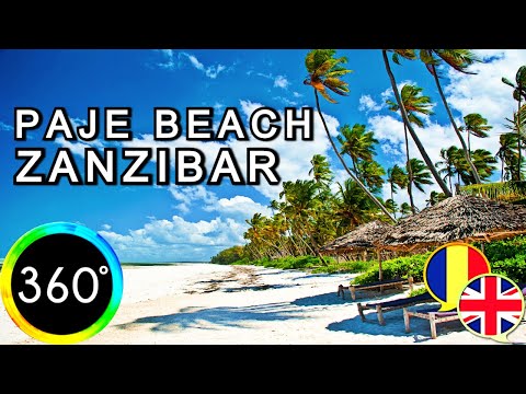 360° Video Paje Beach Amazing Zanzibar Holiday Tanzania Beautiful View Daniel Nelu #TravelVlog 3D 6K