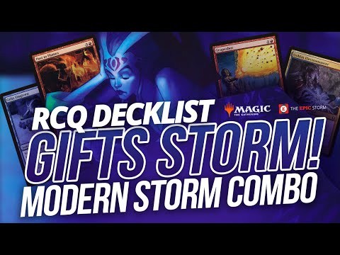 Izzet Gifts Storm for your RCQ! MTG Modern Storm Combo — Bryant's Decklist | Magic: The Gathering