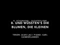 Robert Schumann - Dichterliebe No. 8: Und wüsstens die Blumen, die Kleinen