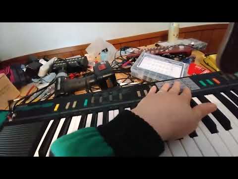 Circuit Bent Yamaha PSR 12 ADHD Mods image 7