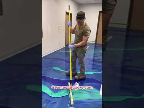 Flooring Epoxy - Epoxy Ocean Floor