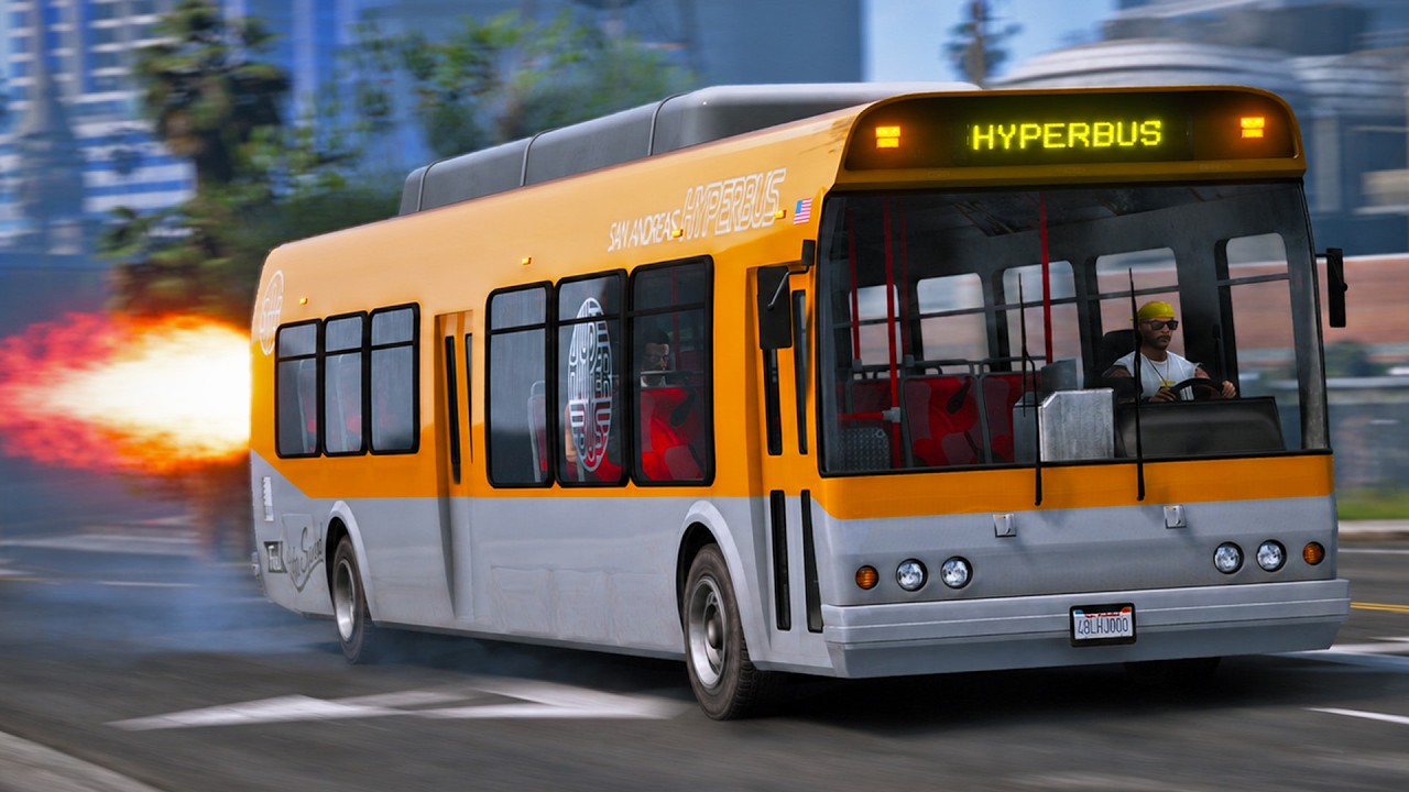 We Got an Actual Hyper Bus in GTA RP