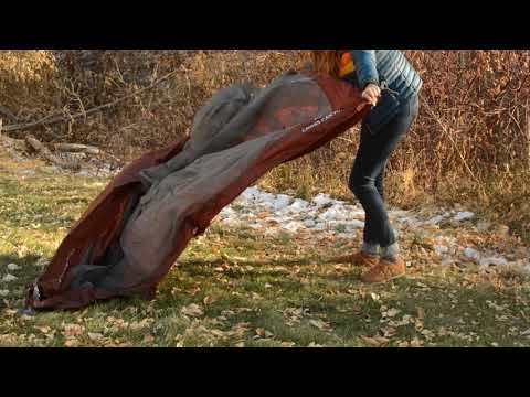 How to set up the Cross Canyon 3-person tent.