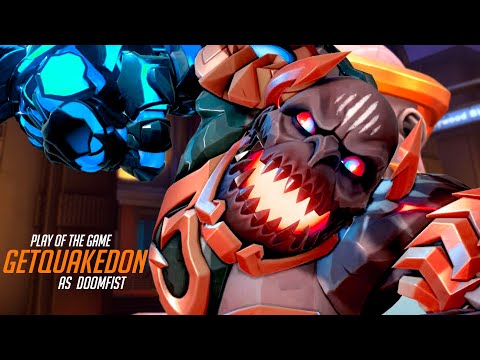 GETQUAKEDON DOOMFIST GAMEPLAY - POTG! [ OVERWATCH 2 TOP 500 SEASON 5 ]