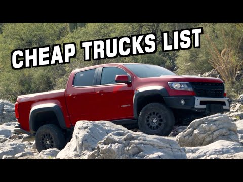 Cheapest Trucks of 2020 on Everyman Driver