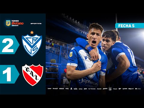 VÉLEZ 2 - 1 INDEPENDIENTE | Resumen del partido | #TorneoBetano Clausura 2025