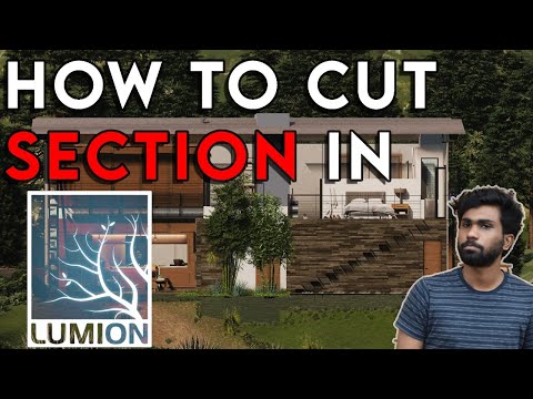 How to Section cut in Lumion Tutorial
