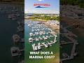 What Does a Marina Cost? #boats #marina #youtubeshorts #youtube