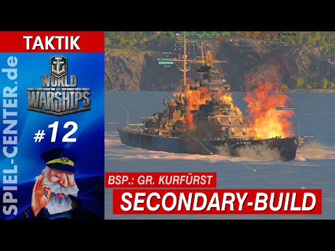 World of Warships Tactics Tip #12: Secondary Build (using the GK as an example)