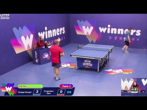 WINners CUP table 2  10.12   Chugai Sergei - Torgachev Igor 18:30