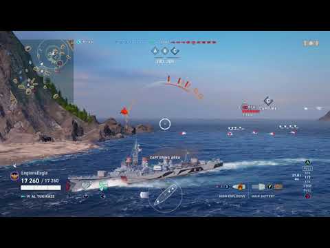 IJN Yukikaze — Earning the “lucky” moniker (World of Warships: Legends)