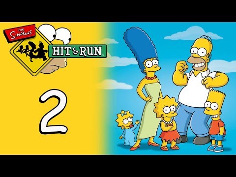 The Simpsons: Hit and Run playthrough pt2 - The First Ride! Welcome to Downtown