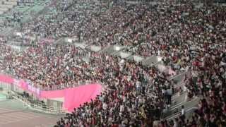 セレッソ対マンU 試合後 「ありがとうマンU」 Cerezo Osaka vs Manchester Utd. "Arigatou Man Utd."
