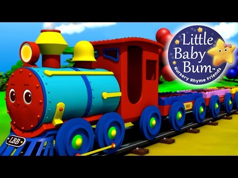 The Color Train | Nursery Rhymes for Babies by LittleBabyBum - ABCs and 123s