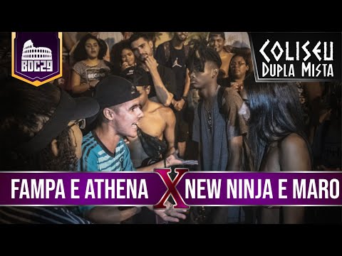 FAMPA E ATHENA X NEW E MARO - SEGUNDA FASE - BATALHA DO COLISEU EDIÇÃO #29