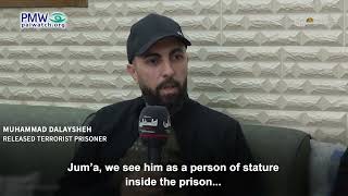 Released terrorist glorifying terrorist murderers on PA TV