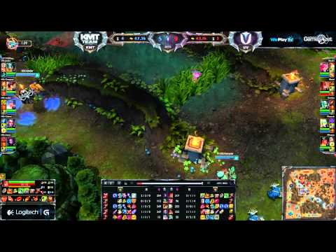 WePlay LoL Invitational Day 6: Ultra Vires vs Kiedyś Miałem Team Game 1 (03.12.2013)