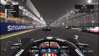 DRY TO WET (Singapore 2/3) Coop career mode Race 1